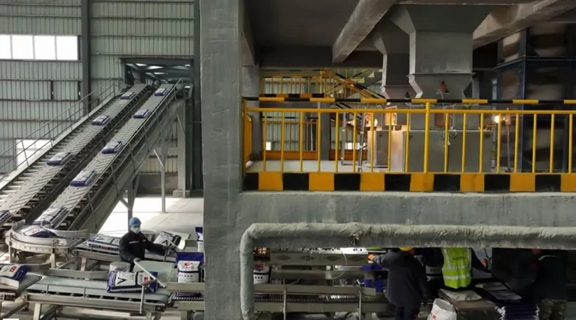 Автоматическая линия фасовки сыпучих продуктов в мешки